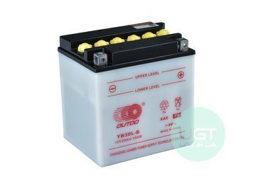 МОТО Аккумулятор OUTDO YB30L-B Ca/Ca 12V 30AH YB30L-В фото