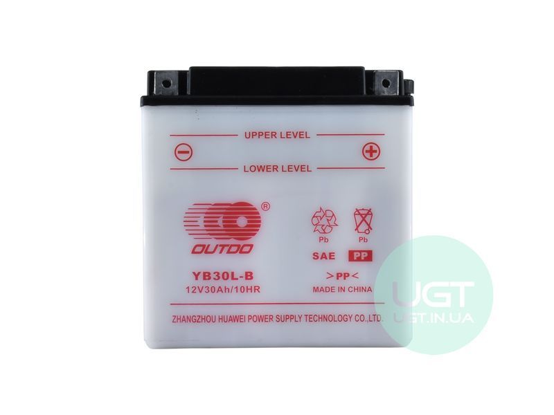 МОТО Аккумулятор OUTDO YB30L-B Ca/Ca 12V 30AH YB30L-В фото