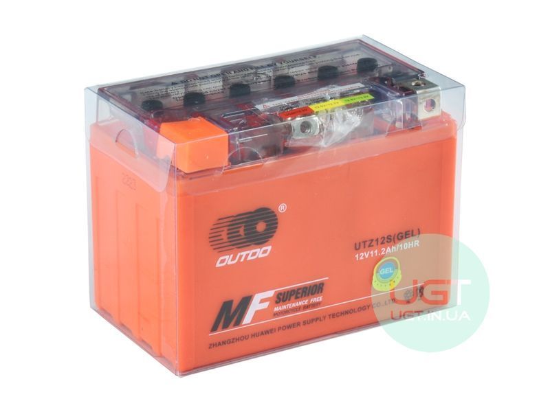 МОТО Акумулятор OUTDO UTZ12S GEL 12V 11AH UTZ12S GEL фото