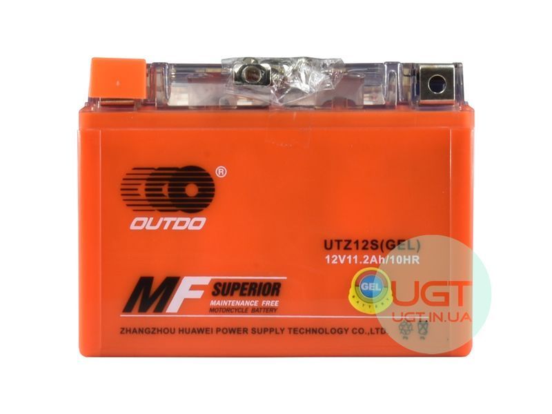 МОТО Акумулятор OUTDO UTZ12S GEL 12V 11AH UTZ12S GEL фото