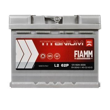Автомобільний акумулятор FIAMM 6СТ-60 АзЕ Titanium Pro (7905149) 7905149 фото