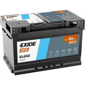 Автомобільний акумулятор EXIDE (EL652) Start-Stop EFB (LB3) 65Аh 650A R+ EXIDE-1362 фото