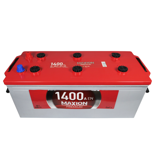 Вантажний акумулятор MAXION Premium 200Аh 1400A L+ (лівий +) TR D5 MAXION-783 фото