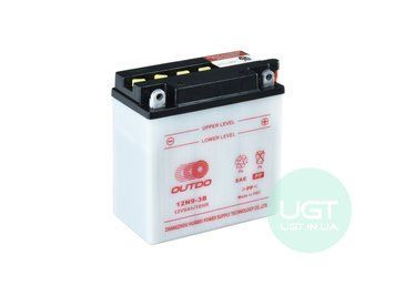 МОТО Аккумулятор OUTDO 12N9-3B Ca/Ca 12V 9AH 12N9-3B фото