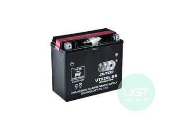 МОТО Аккумулятор OUTDO UTX20L-BS AGM Start&Stop 12V 18AH UTX20L-BS фото