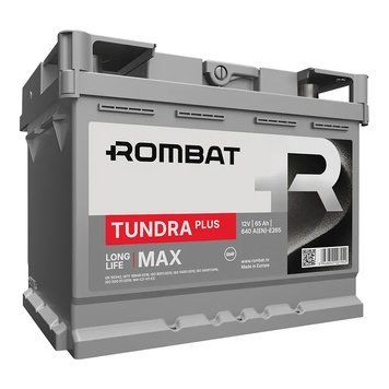 Автомобильный аккумулятор ROMBAT Tundra Plus 6CT-65Ah АзЕ (E265) E265 фото