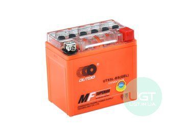 МОТО Аккумулятор OUTDO UTX5L-BS GEL GEL 12V 5AH UTX5L-BS GEL фото