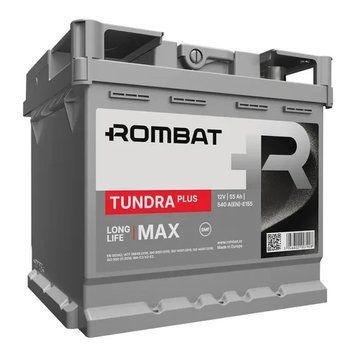 Автомобільний акумулятор ROMBAT Tundra Plus 6CT-55Ah АзЕ (E155) E155 фото