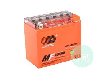 МОТО Аккумулятор OUTDO YB16L-BS GEL 12V 19AH YB16L-BS GEL фото
